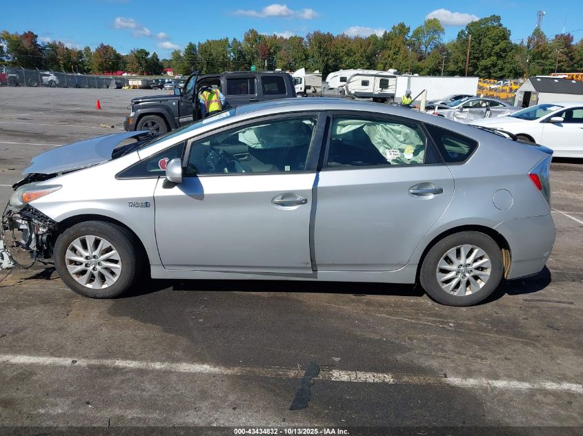 2013 Toyota Prius Plug-In VIN: JTDKN3DP4D3044820 Lot: 43434832