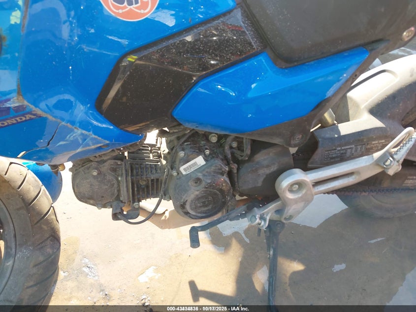 2025 Honda Grom 125 VIN: MLHJC9219S5302332 Lot: 43434836