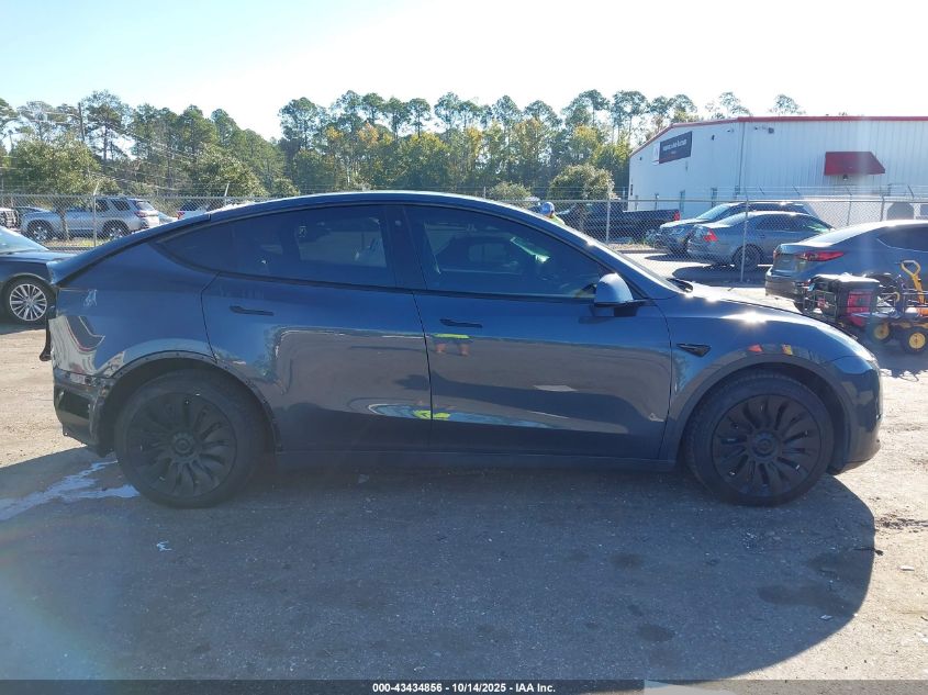 2020 Tesla Model Y Long Range Dual Motor All-Wheel Drive VIN: 5YJYGDEE6LF041751 Lot: 43434856
