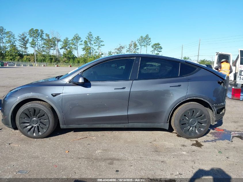 2020 Tesla Model Y Long Range Dual Motor All-Wheel Drive VIN: 5YJYGDEE6LF041751 Lot: 43434856