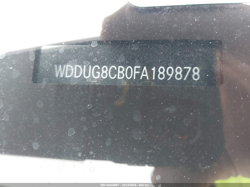 2015 MERCEDES-BENZ S 550 WDDUG8CB0FA189878