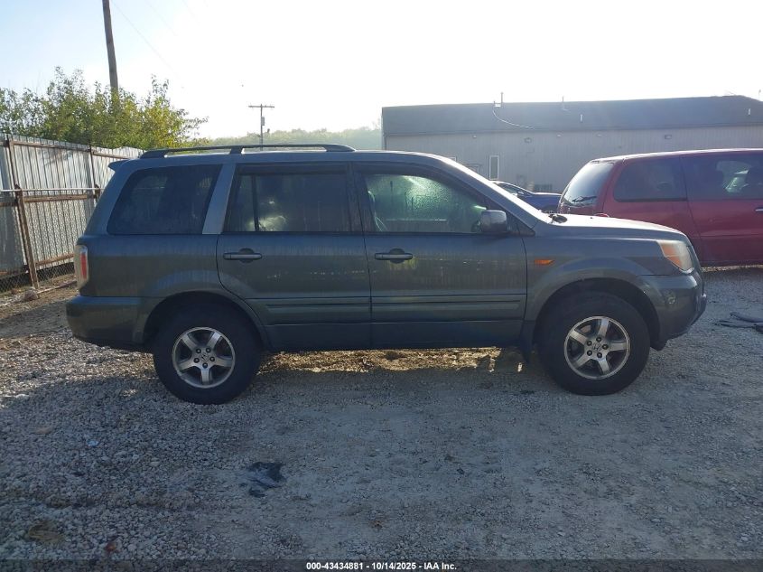 2008 Honda Pilot Ex-L VIN: 5FNYF18598B013317 Lot: 43434881