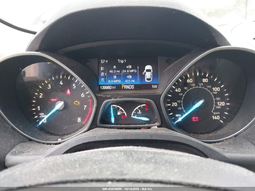 2017 Ford Escape Se VIN: 1FMCU0GD8HUF02345 Lot: 43434899