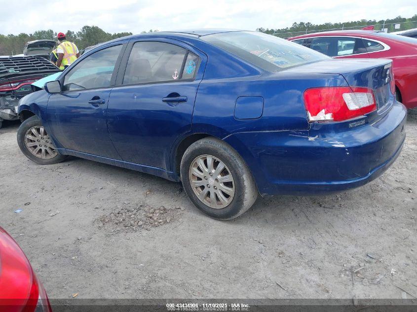 4A3AB36F29E036541 2009 MITSUBISHI GALANT photo no. 3