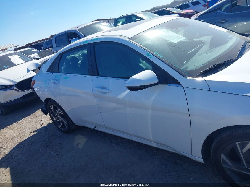 2025 Hyundai Elantra Hybrid Limited VIN: KMHLN4DJ3SU143315 Lot: 43434921