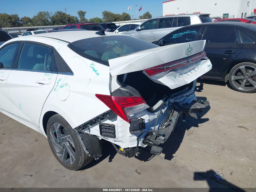 2025 Hyundai Elantra Hybrid Limited VIN: KMHLN4DJ3SU143315 Lot: 43434921