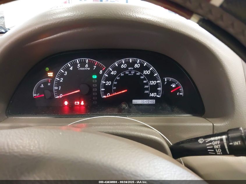 2006 Toyota Camry Xle VIN: 4T1BE30K26U665914 Lot: 43434981