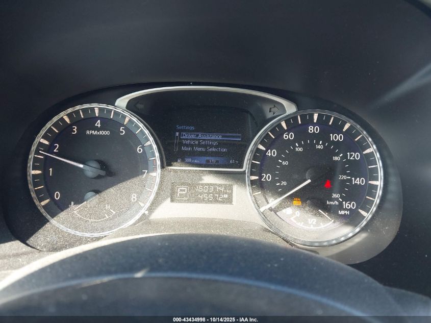 2014 Infiniti Qx60 VIN: 5N1AL0MMXEC535198 Lot: 43434998