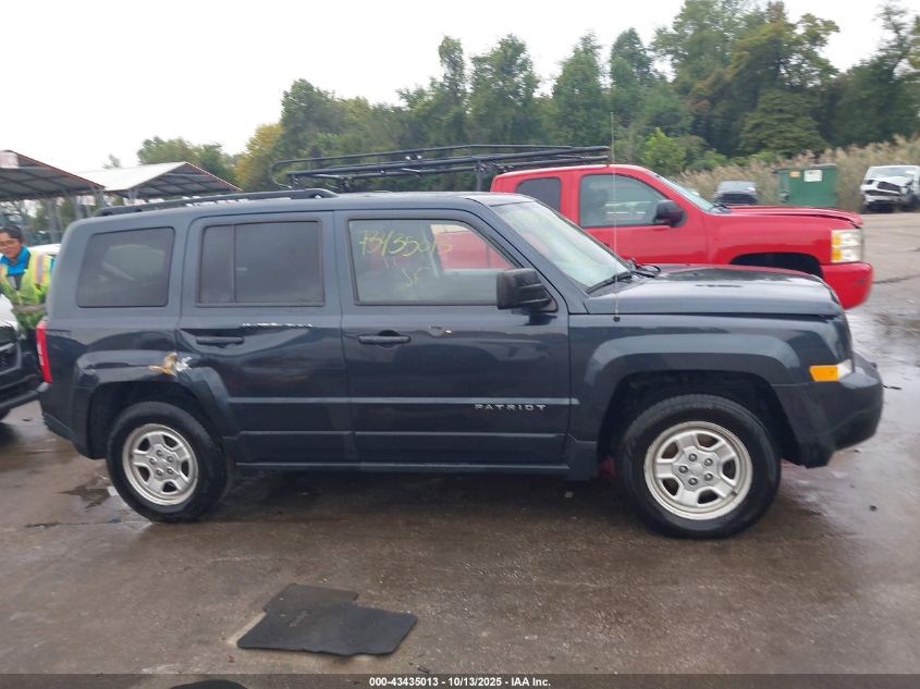 2015 Jeep Patriot Sport VIN: 1C4NJPBA6FD190535 Lot: 43435013