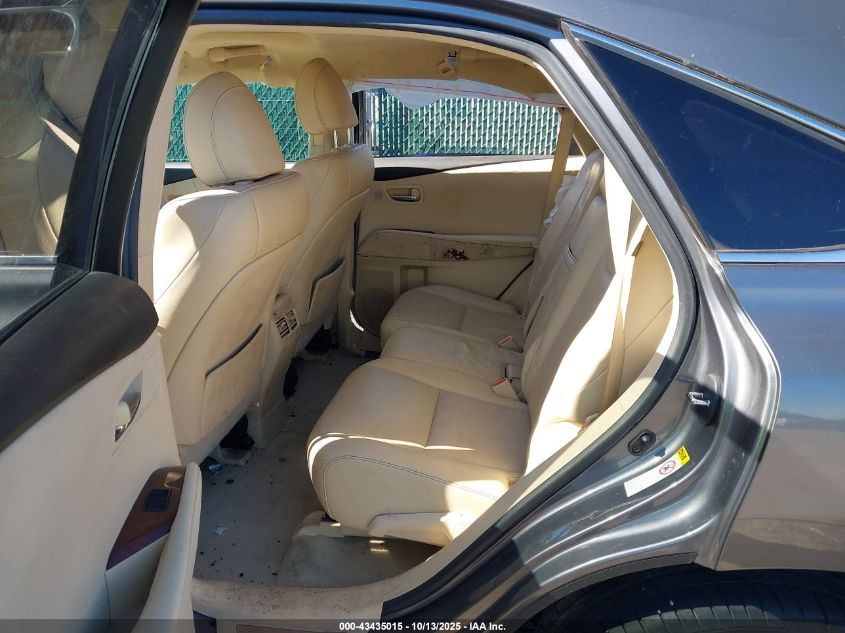 2015 Lexus Rx 350 VIN: 2T2BK1BA3FC265262 Lot: 43435015