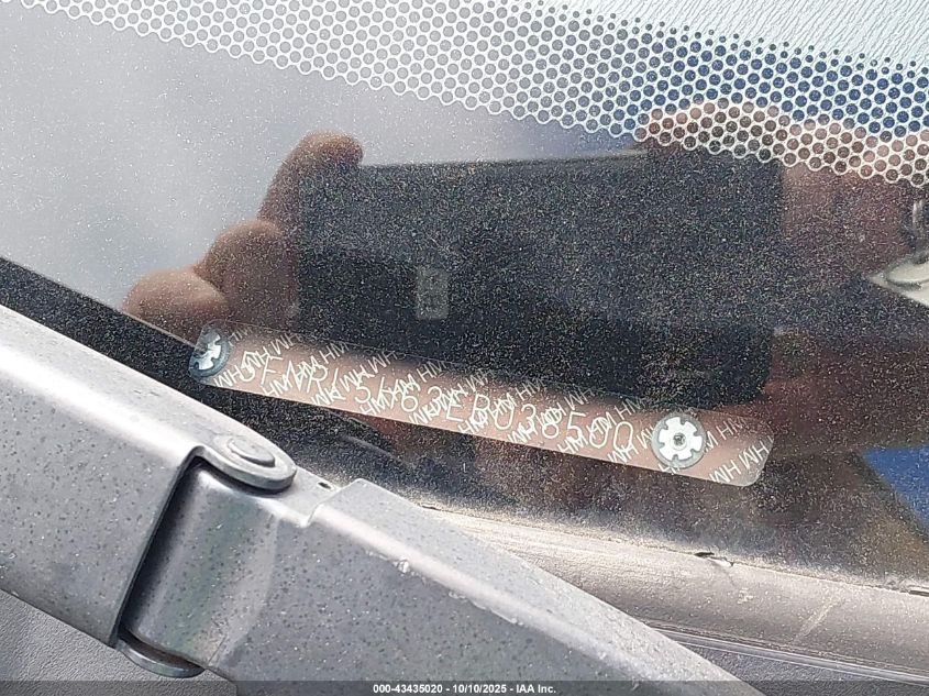 2014 Honda Odyssey Ex-L VIN: 5FNRL5H63EB038500 Lot: 43435020