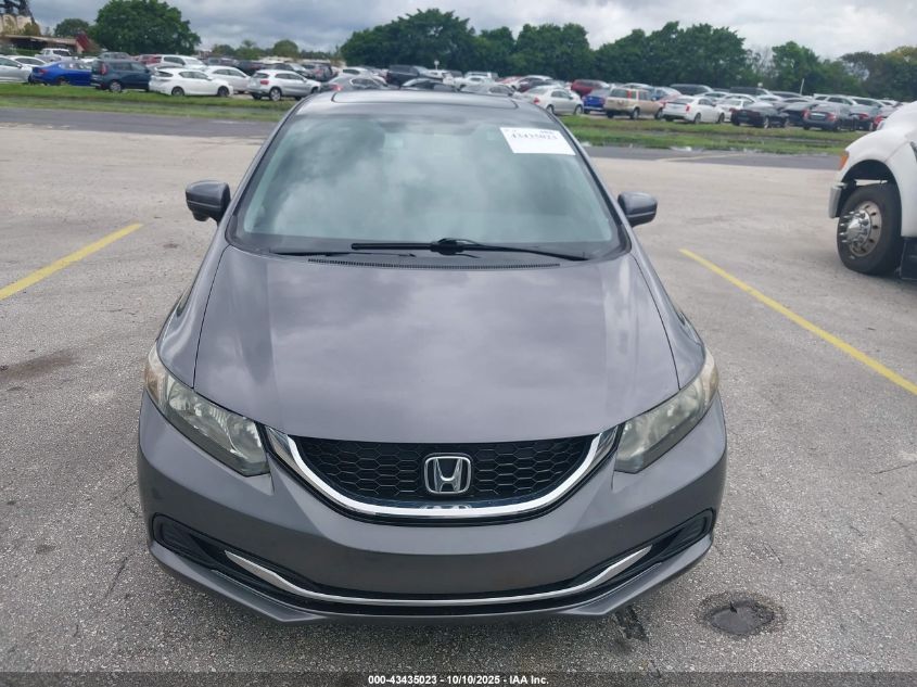 2014 Honda Civic Ex VIN: 19XFB2F84EE005410 Lot: 43435023