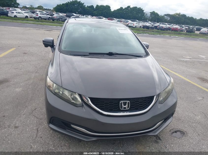 2014 Honda Civic Ex VIN: 19XFB2F84EE005410 Lot: 43435023