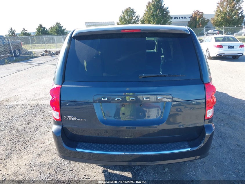 2013 Dodge Grand Caravan Se VIN: 2C4RDGBG7DR766365 Lot: 43435088