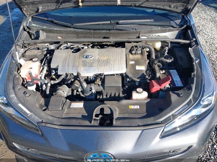 2019 Toyota Prius Xle VIN: JTDL9RFU5K3008923 Lot: 43435103