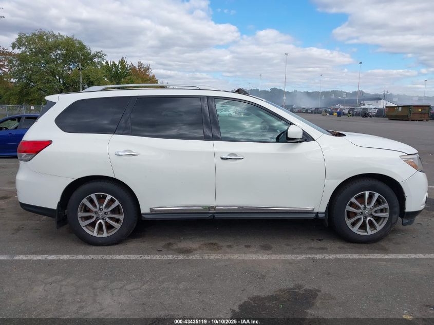 2014 Nissan Pathfinder Sl VIN: 5N1AR2MM4EC687861 Lot: 43435119