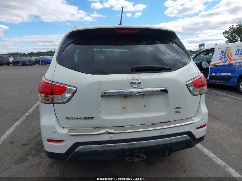 2014 Nissan Pathfinder Sl VIN: 5N1AR2MM4EC687861 Lot: 43435119