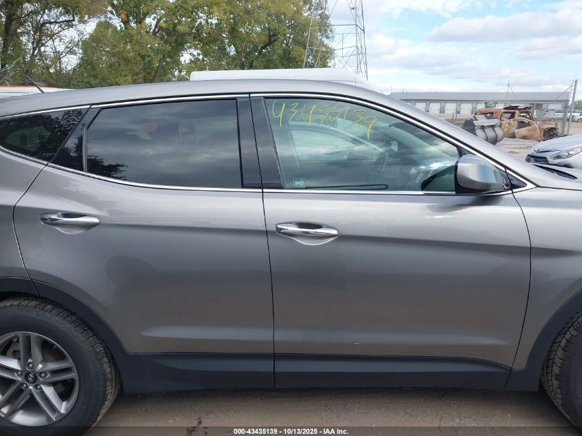 2018 Hyundai Santa Fe Sport 2.4L VIN: 5NMZTDLB6JH107767 Lot: 43435139