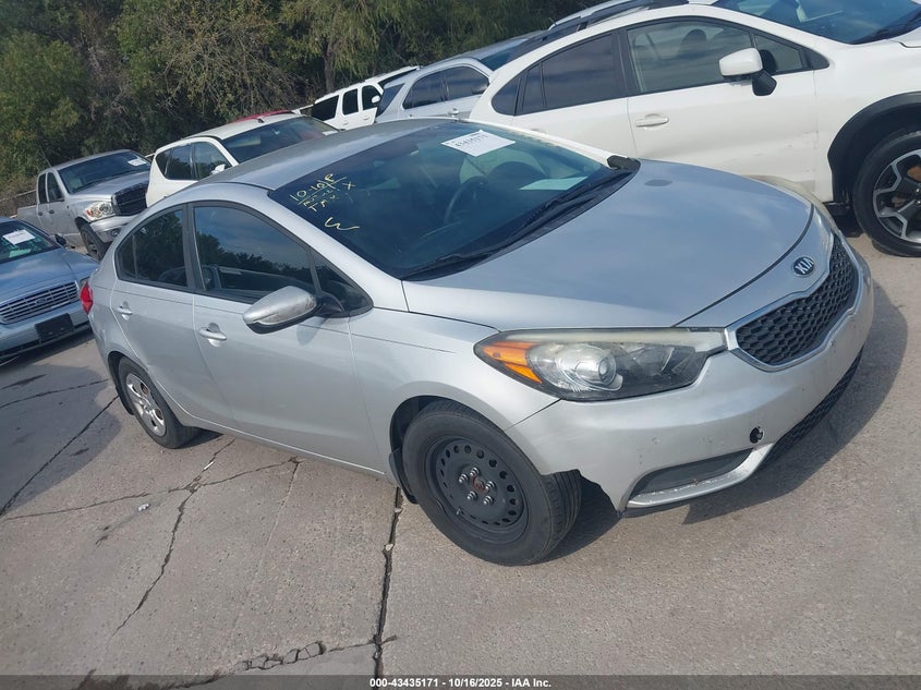 2016 KIA FORTE LX - KNAFK4A6XG5543347