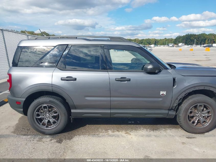 2021 Ford Bronco Sport Big Bend VIN: 3FMCR9B6XMRA10058 Lot: 43435233