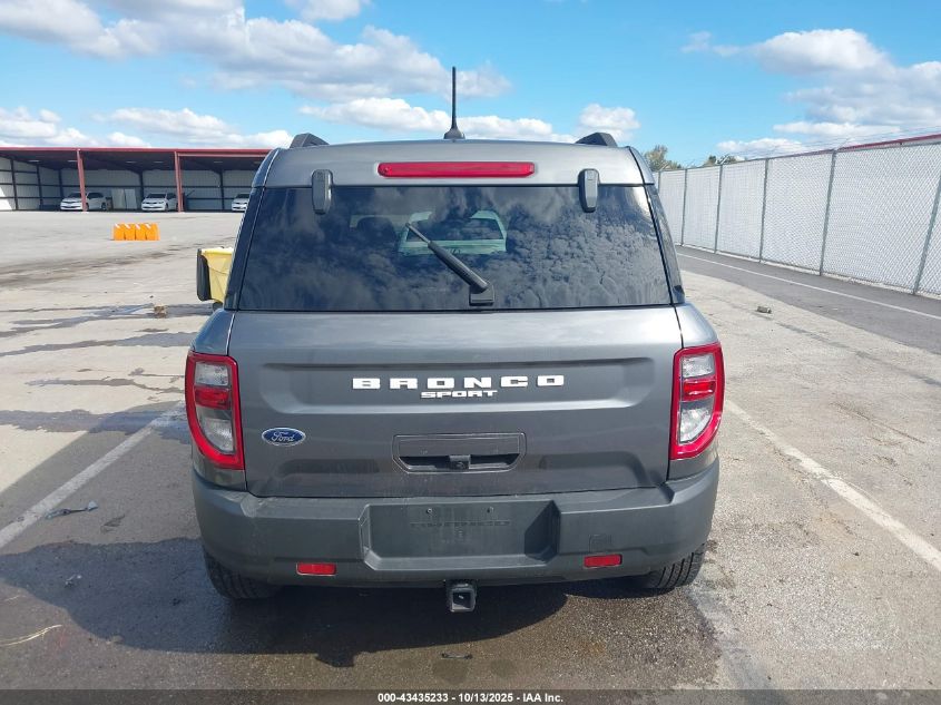 2021 Ford Bronco Sport Big Bend VIN: 3FMCR9B6XMRA10058 Lot: 43435233