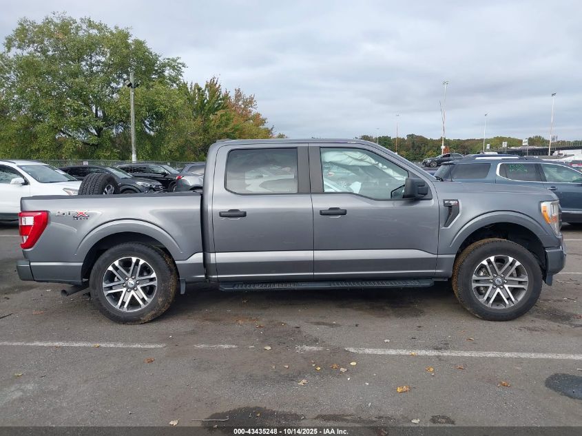 2021 Ford F150 Supercrew VIN: 1FTEW1EP5MFA44692 Lot: 43435248