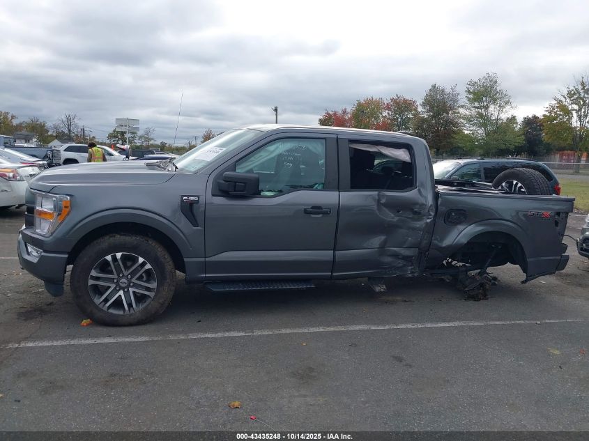 2021 Ford F150 Supercrew VIN: 1FTEW1EP5MFA44692 Lot: 43435248