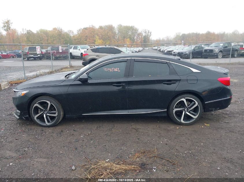 2019 Honda Accord Ex-L VIN: 1HGCV1F51KA136465 Lot: 43435262