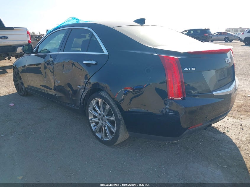 Vin: 1g6ab5rx2g0115093, lot: 43930107, cadillac ats luxury collection 20163