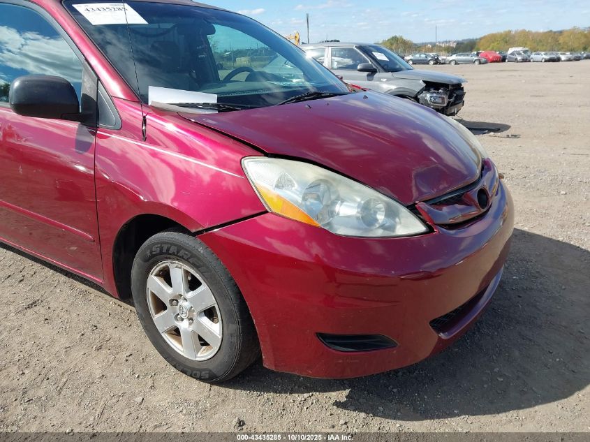 2009 Toyota Sienna Le VIN: 5TDZK23C29S268240 Lot: 43435285