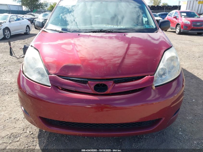 2009 Toyota Sienna Le VIN: 5TDZK23C29S268240 Lot: 43435285