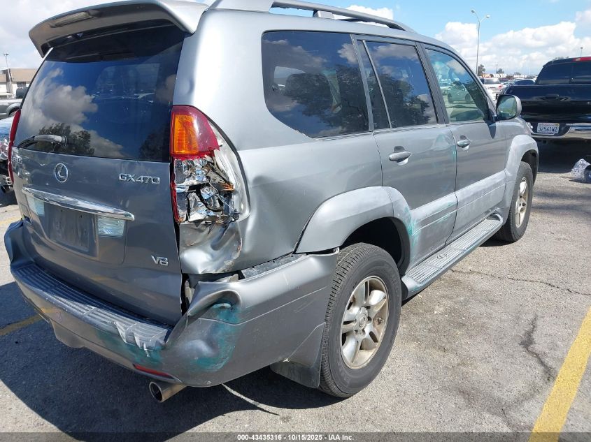 2007 Lexus Gx 470 VIN: JTJBT20X370127373 Lot: 43435316