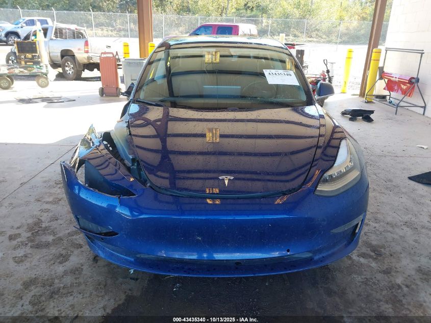 2019 Tesla Model 3 Long Range/Performance VIN: 5YJ3E1EB8KF433049 Lot: 43435340