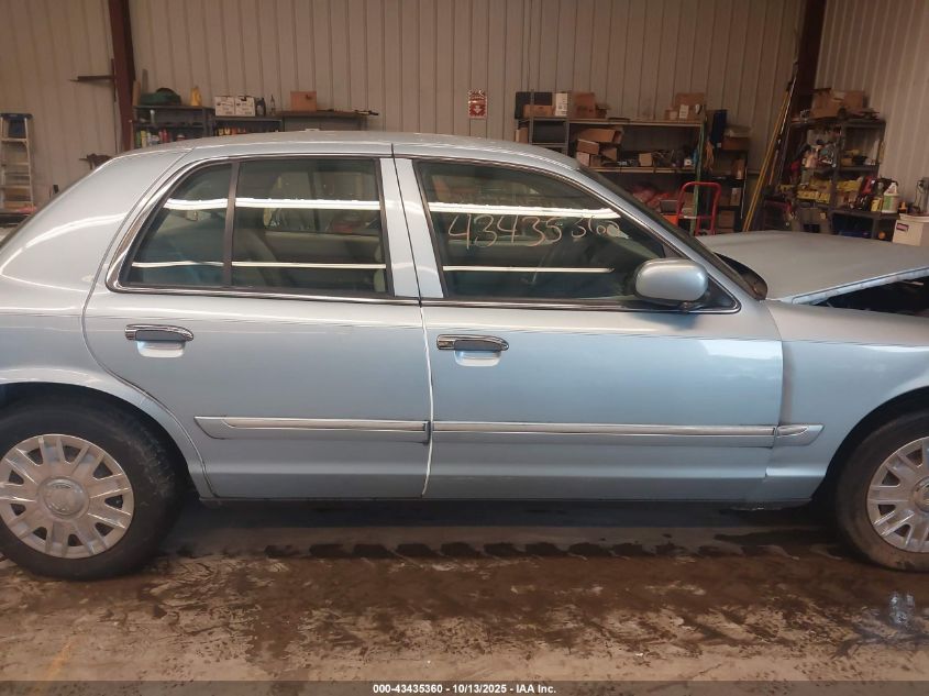 2006 Mercury Grand Marquis Gs VIN: 2MEFM74WX6X617033 Lot: 43435360