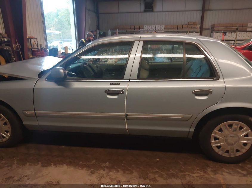 2006 Mercury Grand Marquis Gs VIN: 2MEFM74WX6X617033 Lot: 43435360