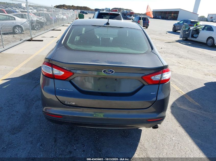 2016 Ford Fusion Se VIN: 3FA6P0H75GR261681 Lot: 43435403