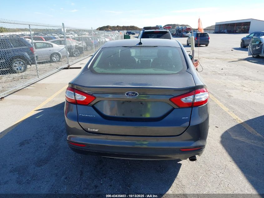 2016 Ford Fusion Se VIN: 3FA6P0H75GR261681 Lot: 43435403