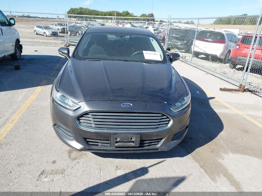 2016 Ford Fusion Se VIN: 3FA6P0H75GR261681 Lot: 43435403