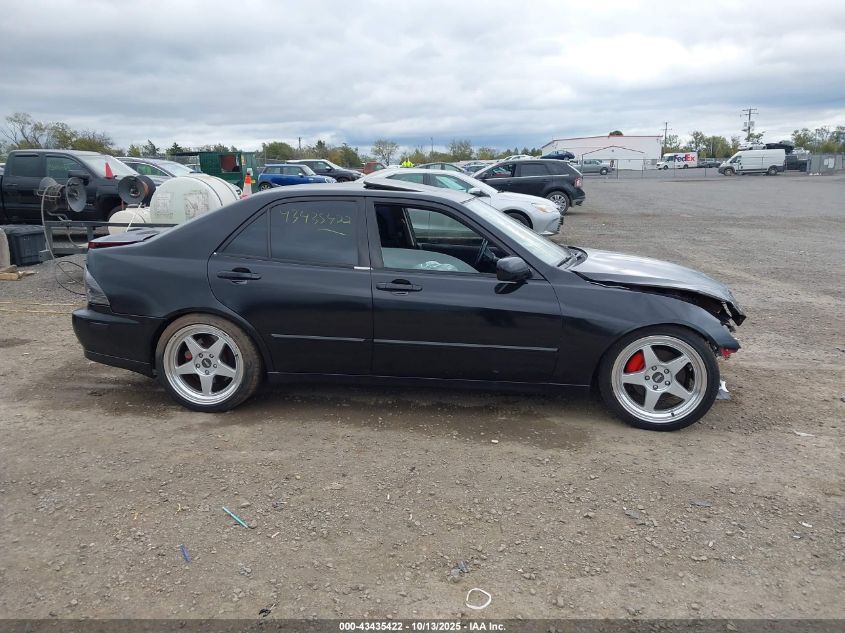 2002 Lexus Is 300 VIN: JTHBD192620038499 Lot: 43435422