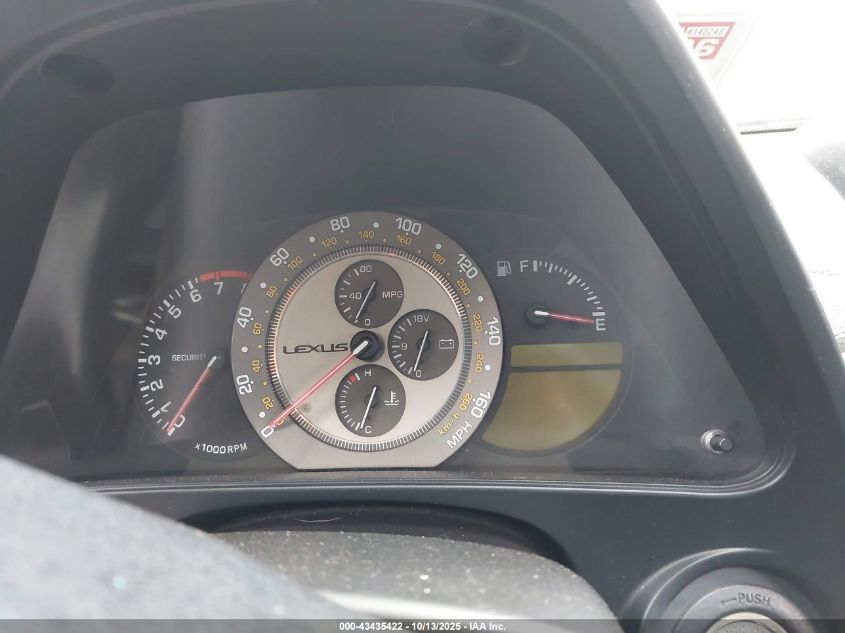 2002 Lexus Is 300 VIN: JTHBD192620038499 Lot: 43435422