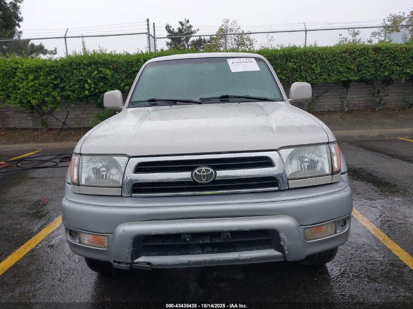 2000 Toyota 4Runner Limited V6 VIN: JT3HN87R4Y9034929 Lot: 43435438