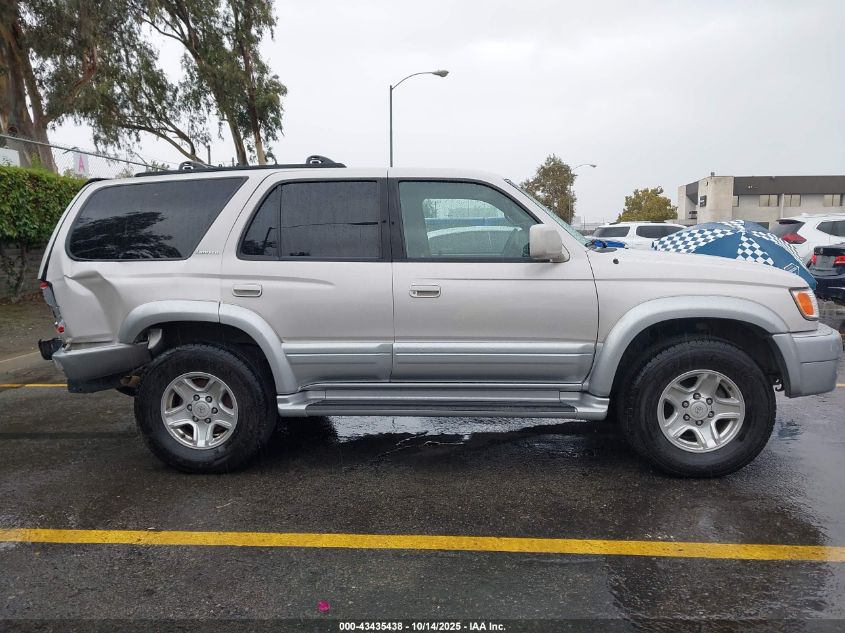 2000 Toyota 4Runner Limited V6 VIN: JT3HN87R4Y9034929 Lot: 43435438
