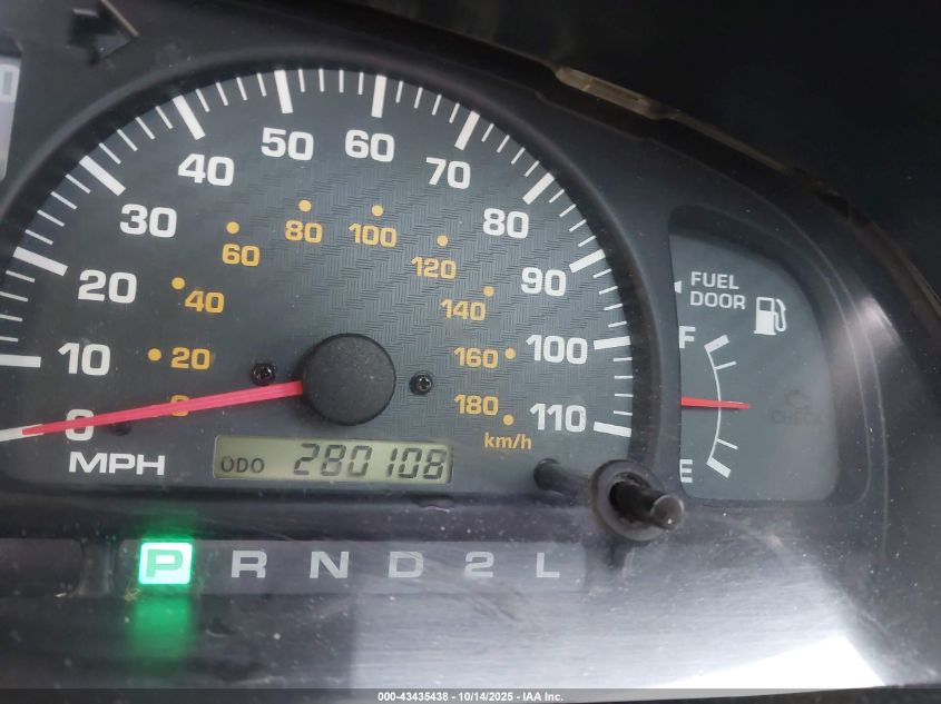 2000 Toyota 4Runner Limited V6 VIN: JT3HN87R4Y9034929 Lot: 43435438