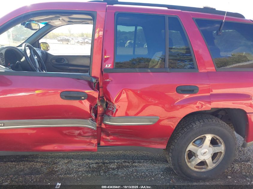 2002 Chevrolet Trailblazer Lt VIN: 1GNDT13S822523955 Lot: 43435441