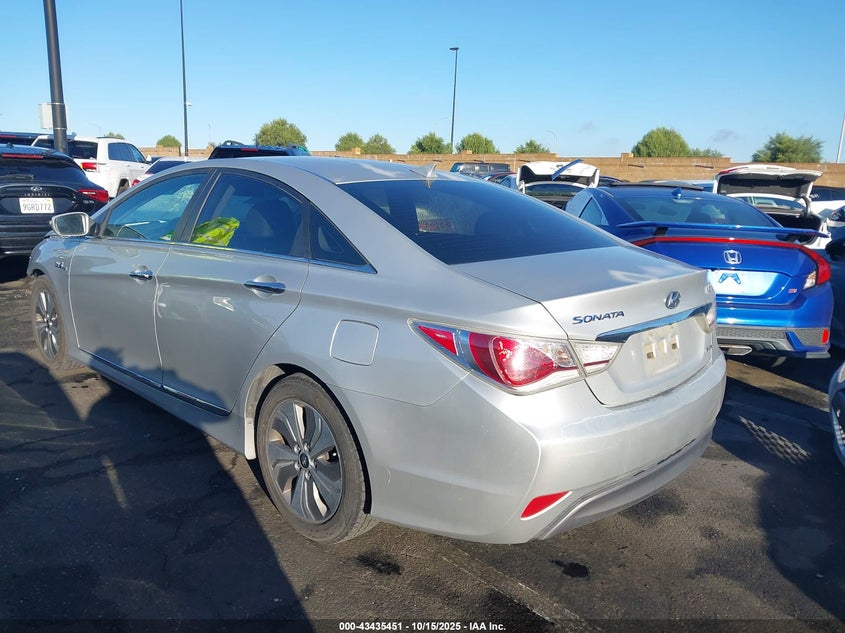 2013 HYUNDAI SONATA HYBRID LIMITED KMHEC4A46DA072UNK