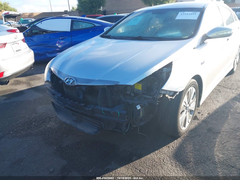 2013 HYUNDAI SONATA HYBRID LIMITED KMHEC4A46DA072UNK