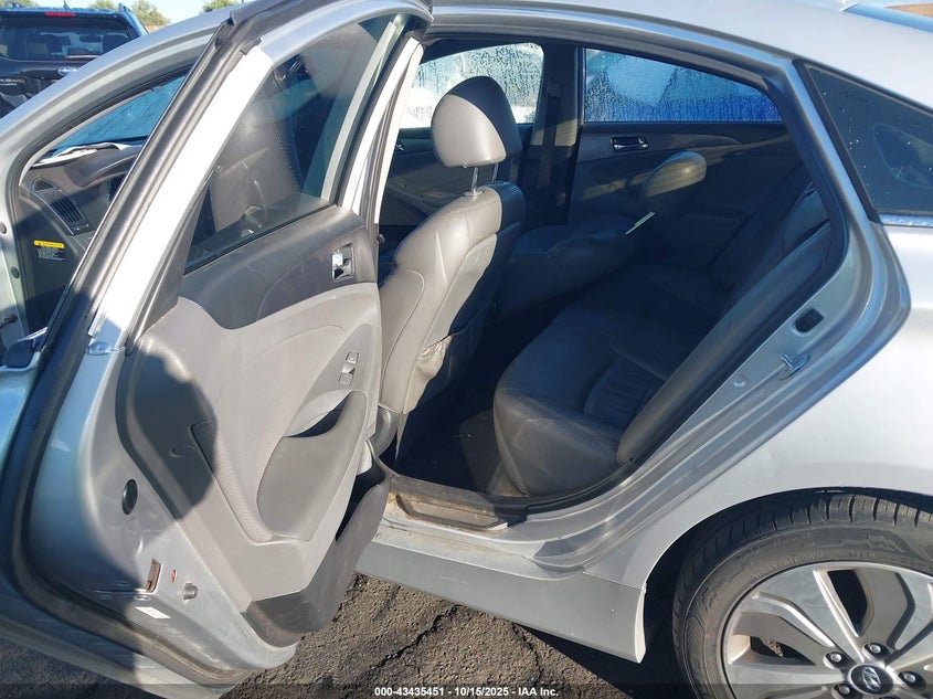 2013 HYUNDAI SONATA HYBRID LIMITED KMHEC4A46DA072UNK