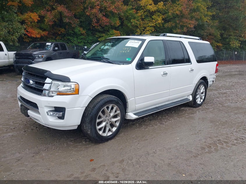 Vin: 1fmjk1kt2hea49741, lot: 43930303, ford expedition el limited 20172