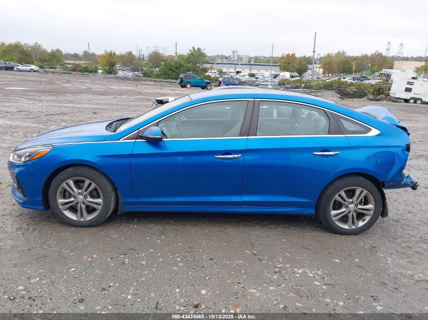 2018 Hyundai Sonata Sel VIN: 5NPE34AF7JH623661 Lot: 43435465