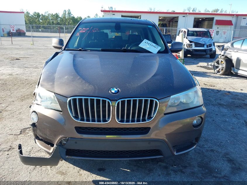2011 BMW X3 xDrive28I VIN: 5UXWX5C57BL705114 Lot: 43435502